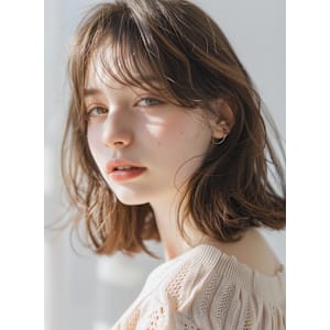 うる艶カラー+髪質改善oggiotto ¥5200/仙台　