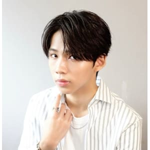 ナチュラルセンターパート - メンズヘア整形サロン GOALD 京都【メンズヘアセイケイサロン ゴールド キョウト】掲載中