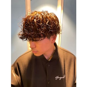 波巻きスパイラルパーマ