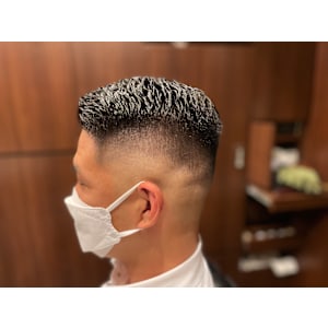 スキンフェード＋パーマ