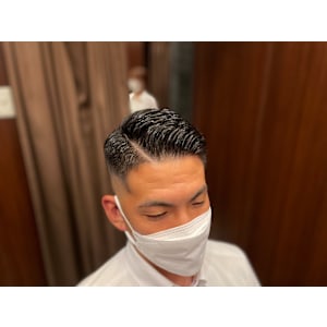 スキンフェード＋パーマ