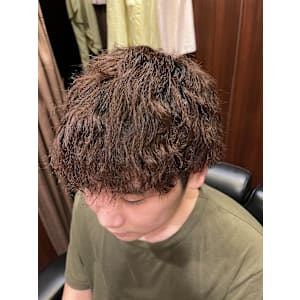 スパイラルパーマ