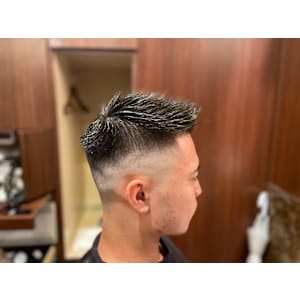 アップバングフェード