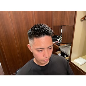 アップバングフェード