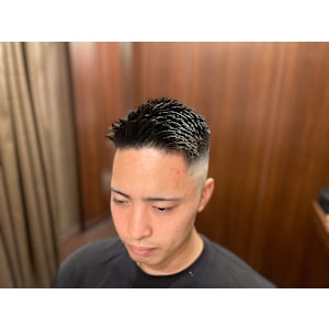 アップバングフェード