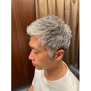 アップバングスタイル