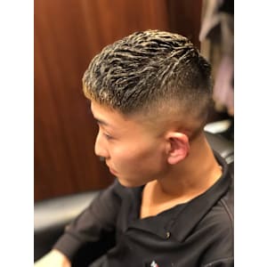 スキンフェード×濡れパン