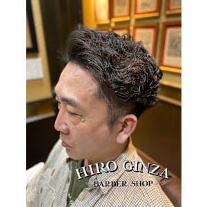 ツーブロックナチュラルパーマ