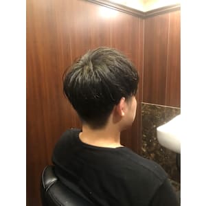 ツーブロックマッシュ