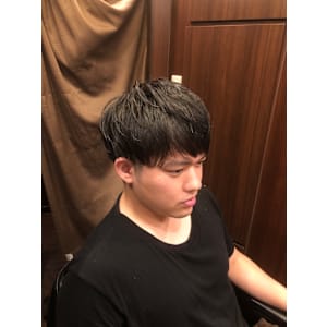 ツーブロックマッシュ