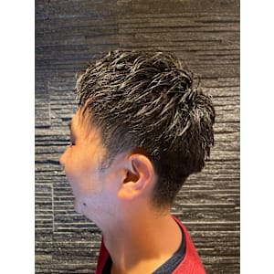 アップバングショート