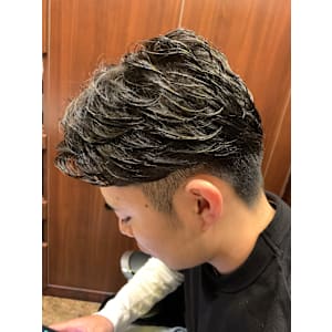 ナチュラルパーマスタイル