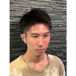 アップバングスタイル