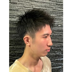 アップバングスタイル