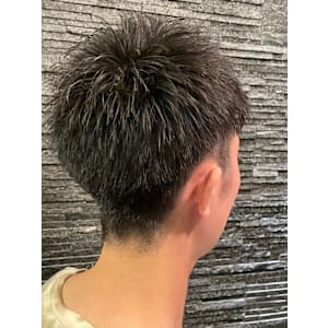 アップバングスタイル