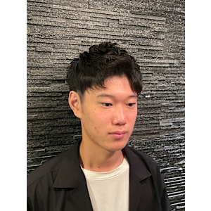 アップバングスタイル