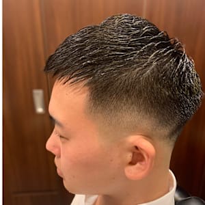 スキンフェードクロップ