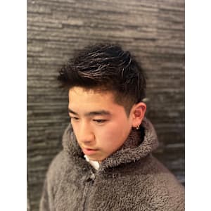 ツーブロック×ジェットモヒカン