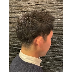 アップバングスタイル