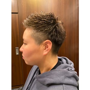 アイロンパーマショート