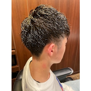 ヒロ銀座ツーブロックスタイル