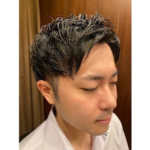 形状記憶パーマでセット