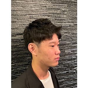 アップバングスタイル