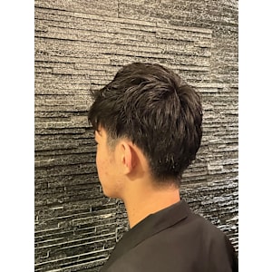 アップバングスタイル