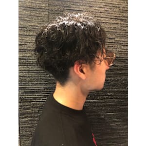 スパイラルパーマ