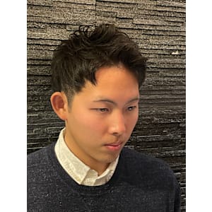 アップバングスタイル