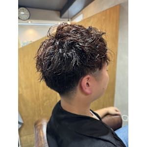 ツイストパーマ20代30代40代　メンズパーマ