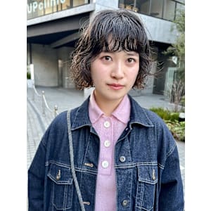 ニュアンスパーマ_ボブパーマ_下北沢パーマ_レイヤーボブ◎