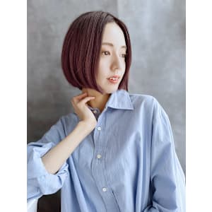 20代30代40代　ミセスツヤ髪イメチェン大人ボブ