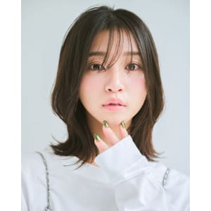 くびれレイヤーセミディシースルーバンク