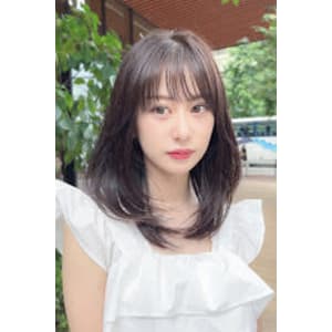 上品なレイヤーストレート