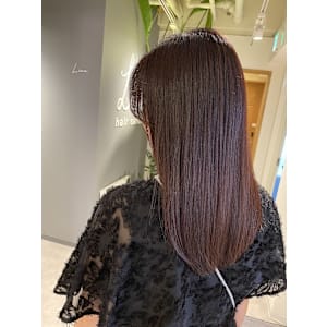 大人レッドブラウン　［久米川/髪質改善/トリートメント］