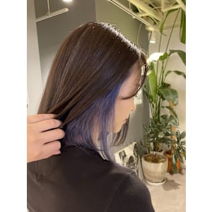ラベンダーインナーカラー［久米川美容室/インナーカラー］