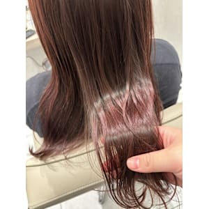 暖色カラー/ピンクカラー