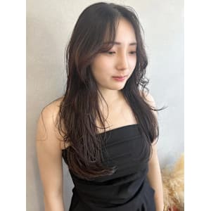 ワンカールできまるバタフライカット＊ロングレイヤーカット