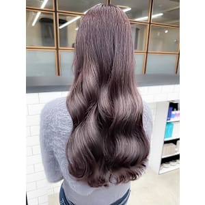 大人美人レッドアッシュヘルシースタイルふんわりカール小顔