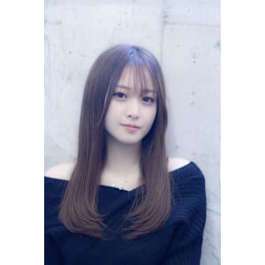 エアリーロング＋顔周りレイヤー＋美髪