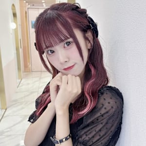 アイドル前髪+ピンクカラー+インナーエクステ＊rina＊