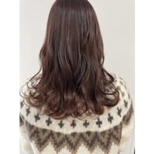 ピンクに透けるふんわりバイオレット