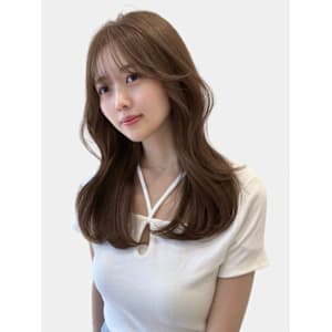 小顔似合わせカットくびレイヤーエモージュ大人可愛い