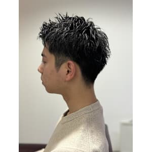 アップバングショート