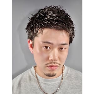 ハイトーンスパイキーショート