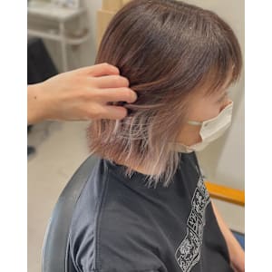 柔らかインナーカラー