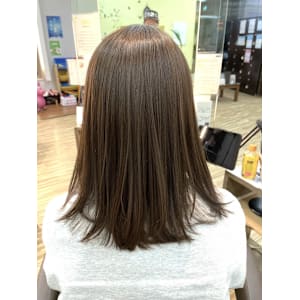 アッシュベージュ＋髪質改善