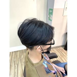 ツーブロショートカット