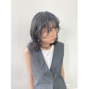 ニュアンスパーマ/顔まわりカット/顔まわりレイヤー